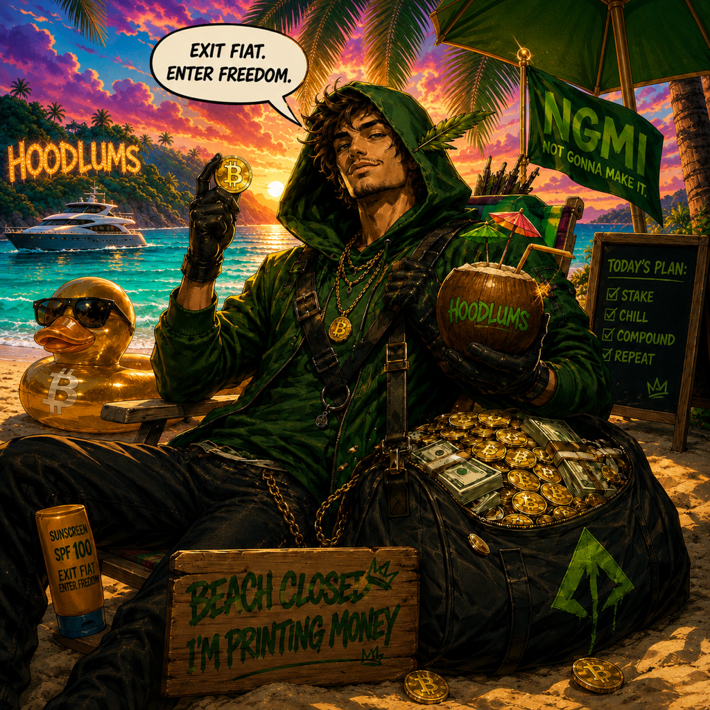 Beach mascot scene
